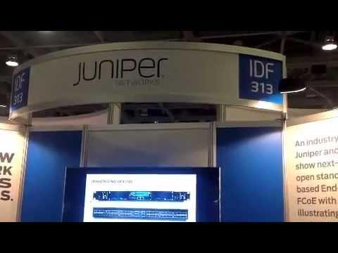 Juniper Networks And Intel FCoE Demo