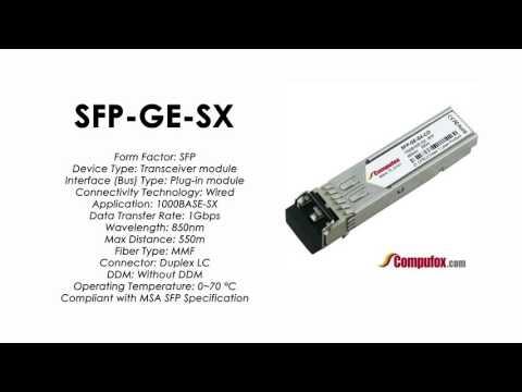 SFP-GE-SX  |  Redback Compatible 1000BASE-SX 850nm 550m SFP