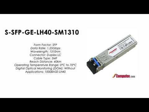 S-SFP-GE-LH40-SM1310  |  Huawei Compatible SFP 1000BASE-LH SMF 1310nm 40km