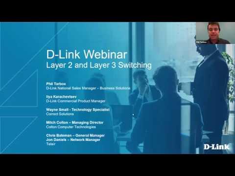 Webinar: D-Link Layer 2 And Layer 3 Switches - June, 2020