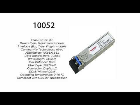 10052  |  Extreme Networks Compatible 1000BASE-LX SFP 1310nm 10km