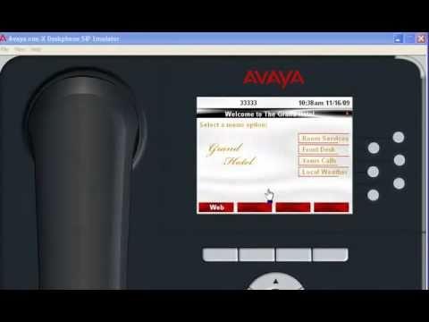 Avaya One-X® Deskphone User Interface Customization Part 1/4