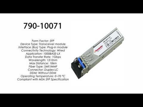 790-10071  |  Dell Compatible 1000Base-LX SFP 1310nm 10km