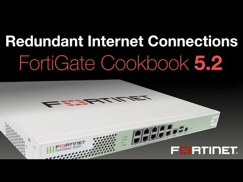 FortiGate Cookbook - Redundant Internet Connections (5.2)