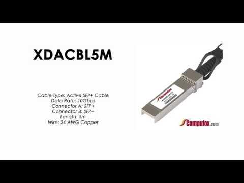 XDACBL5M  |  Intel Compatible SFP+ Active DAC Cable 5m
