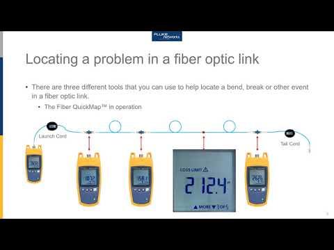 Fiber Questions #5 - Locating Fiber Optic Problems By Fluke Networks