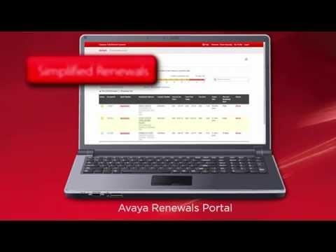 Avaya Renewals Portal - Overview