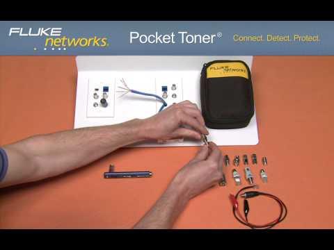 Pocket Toner - How To Connect And Detect Issues On Voice, Data, Or Video Cable: By Fluke Networks