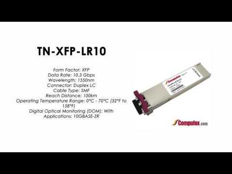 TN-XFP-LR10  |  Transition Compatible 10GBASE-ZR XFP, 1550nm SMF 100km