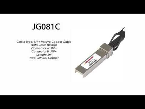 JG081C | HP Compatible SFP+ Passive Copper Cable 5m