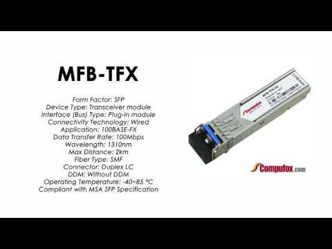 MFB-TFX  |  Planet Compatible 100Base-FX 1310nm 2km SFP