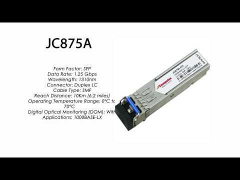 JC875A  |  HP Compatible 1000Base-LX SFP 10km 1310nm