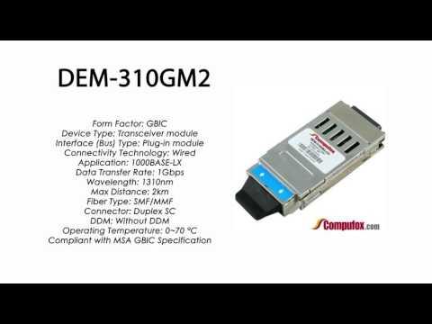 DEM-310GM2  |  D-Link Compatible 1000BASE-SX MMF 1310nm 2km