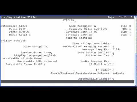 How To Configure A Voice Mail Coverage Path Within Avaya CM For AACC 6.2 Agent Stations