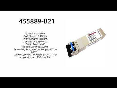 455889-B21  |  HP Compatible 10GBase-LRM 1310nm 220m MMF