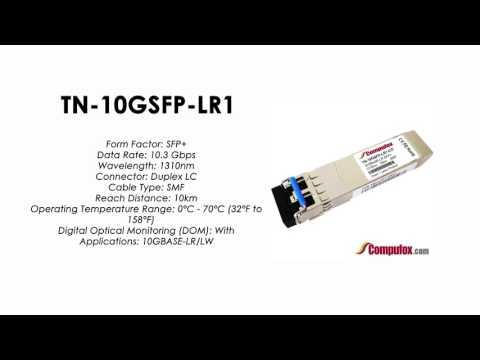 TN-10GSFP-LR1  |  Transition Compatible 10GBASE-LR SFP+, 1310nm SMF 10km