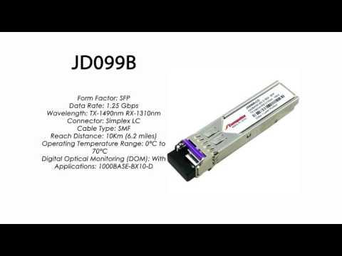 JD099B  |  HP Compatible 1000Base-BXD Tx1490nm/Rx1310nm 10km