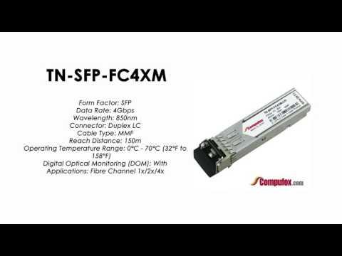 TN-SFP-FC4XM  |  Transition Compatible 4Gbps FC SFP 850nm MMF 150m