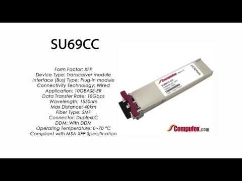 SU69CC  |  Marconi Compatible 10GBASE-ER XFP 1550nm 40km