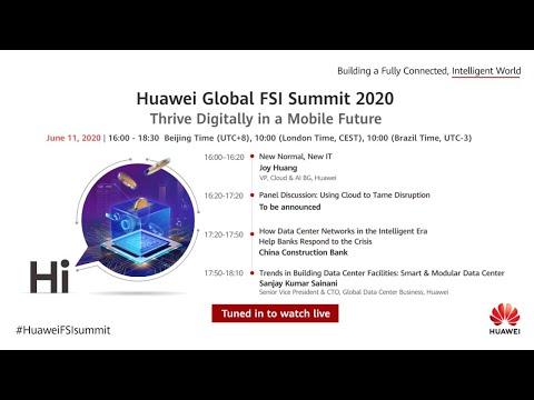 Day 2 | Huawei Global FSI Summit 2020 Online