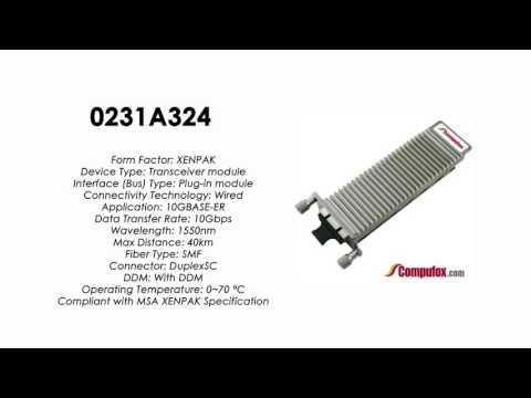 0231A324  |  Huawei Compatible XENPAK 10GBASE-ER 1550nm SMF 40km