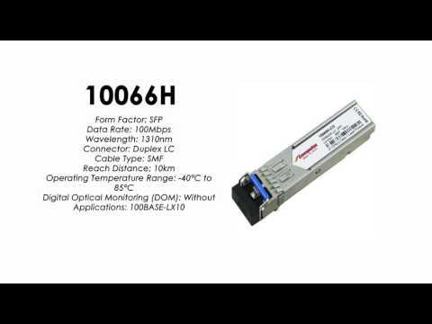 10066H  |  Extreme Networks Compatible 100BASE-LX 1310nm 10km Industiral
