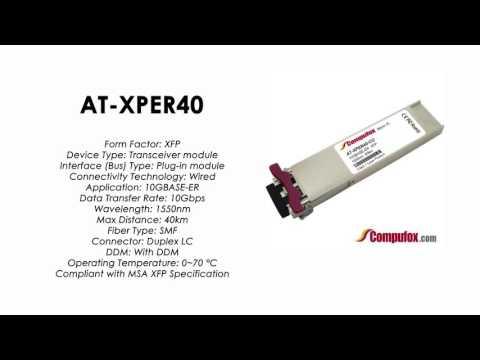AT-XPER40  |  Allied Telesis Compatible 10Gbps 40km 1550nm XFP