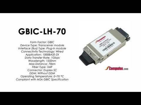 GBIC-LH-70  |  Alcatel 1000Base-LH 1550nm 70km GBIC