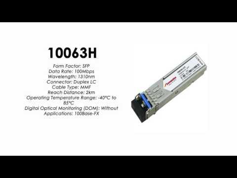 10063H  |  Extreme Networks Compatible 100BASE-FX 1310nm 2km Industiral