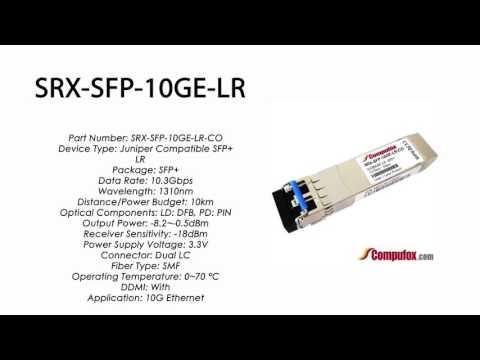 SRX-SFP-10GE-LR  | Juniper Compatible 10GBASE-LR SFP+ 1310nm 10km SMF