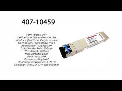 407-10459  |  Dell Compatible 10GBase-LRM SFP+ 1310nm 220m