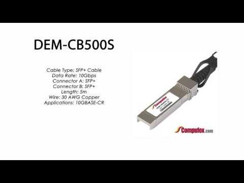 DEM-CB500S  |  D-Link Compatible SFP+ Direct Attach Stacking Cable 5M