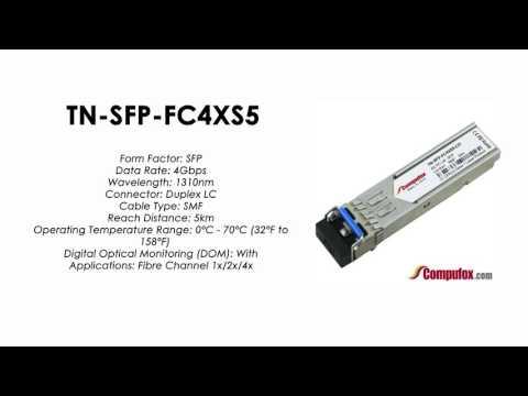 TN-SFP-FC4XS5  |  Transition Compatible 4Gbps FC SFP 1310nm SMF 5km