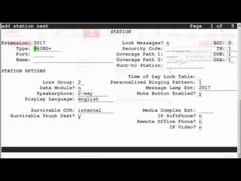 How To Add Extensions In Avaya Contact Center Control Manager
