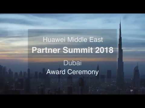 Awards At Huawei Middle East Partner Summit 2018