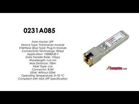 0231A085  |  Huawei Compatible SFP 1000BASE-T, 100m, RJ-45
