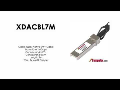 XDACBL7M  |  Intel Compatible SFP+ Active DAC Cable 7m