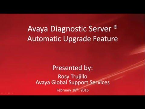 How To Administer Automatic Upgrade Feature On Avaya Diagnostic Server