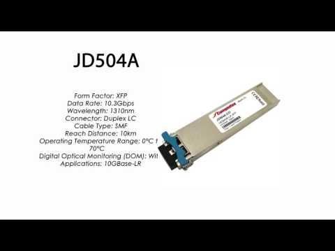 JD504A  |  HP Compatible 10GBase-LR 1310nm 10km XFP