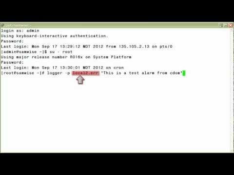 How To Generate A Test Alarm From The Avaya System Platform Console Domain