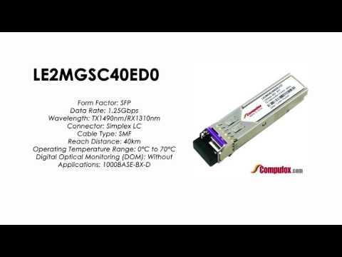 LE2MGSC40ED0  |  Huawei Compatible SFP 1000BASE-BXD SMF Tx1490/Rx1310 40km