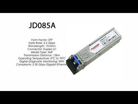 JD085A  |  HP Compatible 2.5Gbps SFP 1310nm 15km