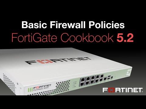 FortiGate Cookbook - Basic Firewall Policies (5.2)