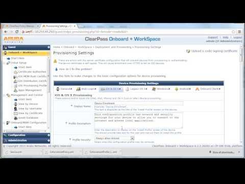 How To Configure A Secure Network Using Access Guardian And ClearPass Policy Manager (Part 1)