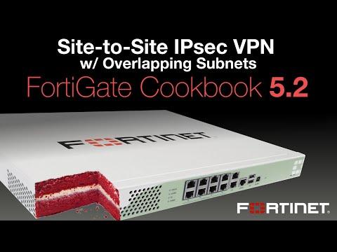FortiGate Cookbook - IPsec VPN W/ Overlapping Subnets (5.2)
