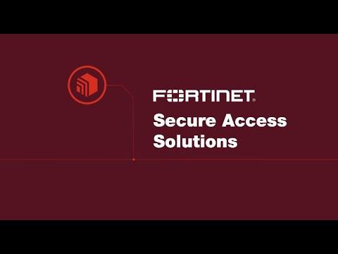 Fortinet's Secure Access Solution | Security-Driven Networking