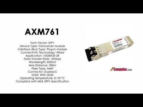 AXM761  |  Netgear Compatible 10GBASE-SR 850nm 300m SFP+