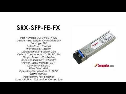 SRX-SFP-FE-FX | Juniper Compatible 100BASE-FX SFP 1310nm 2km MMF