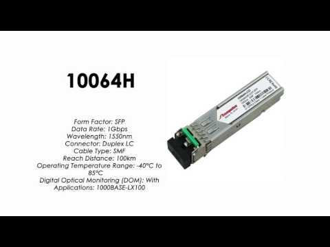 10064H  |  Extreme Networks Compatible 1000BASE-LX 1550nm 100km Industiral