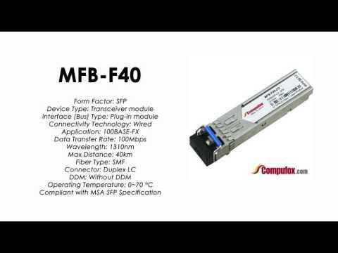 MFB-F40  |  Planet Compatible 100Base-FX 1310nm 40KM SFP